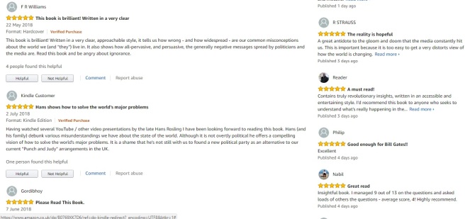 reviews for factfulness
